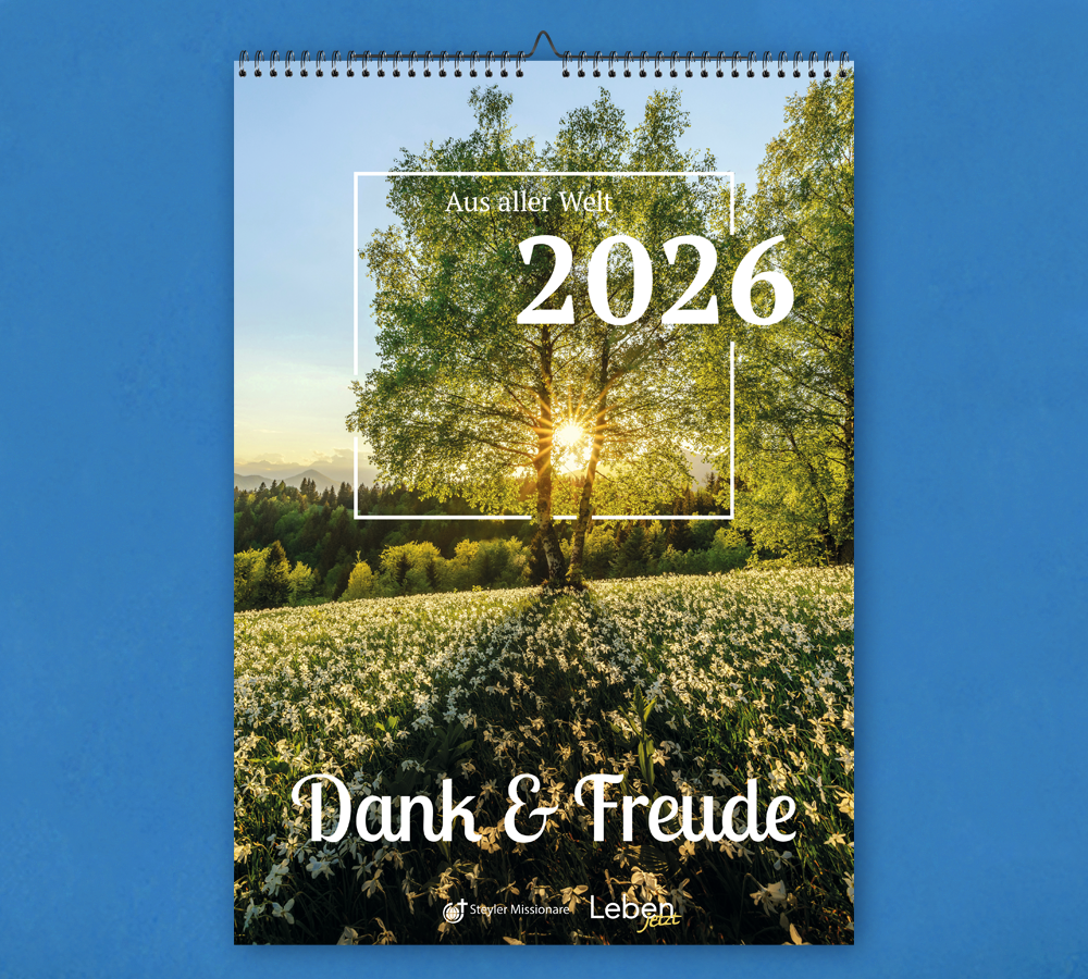 Steyler Bildkalender 2026 - DANK + FREUDE