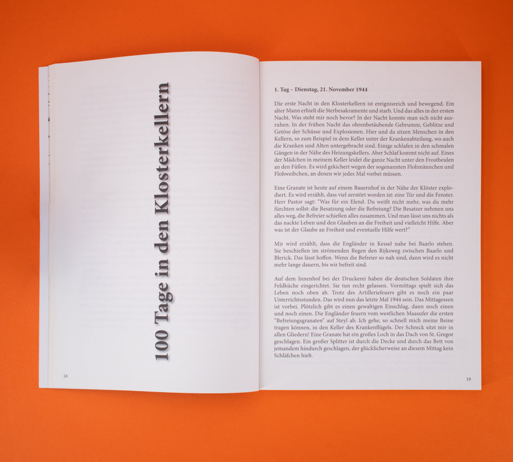 100 Tage in den Klosterkellern von Steyl