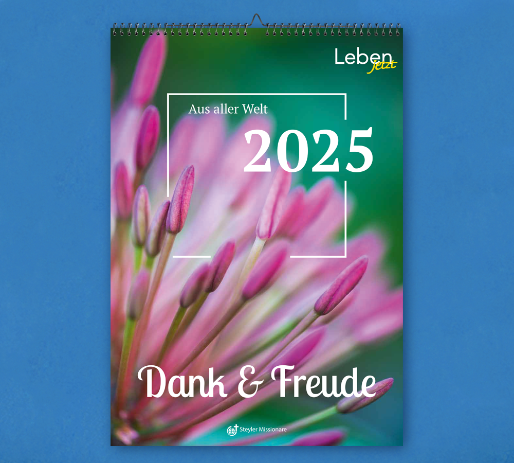 Steyler Bildkalender 2025 - DANK + FREUDE
