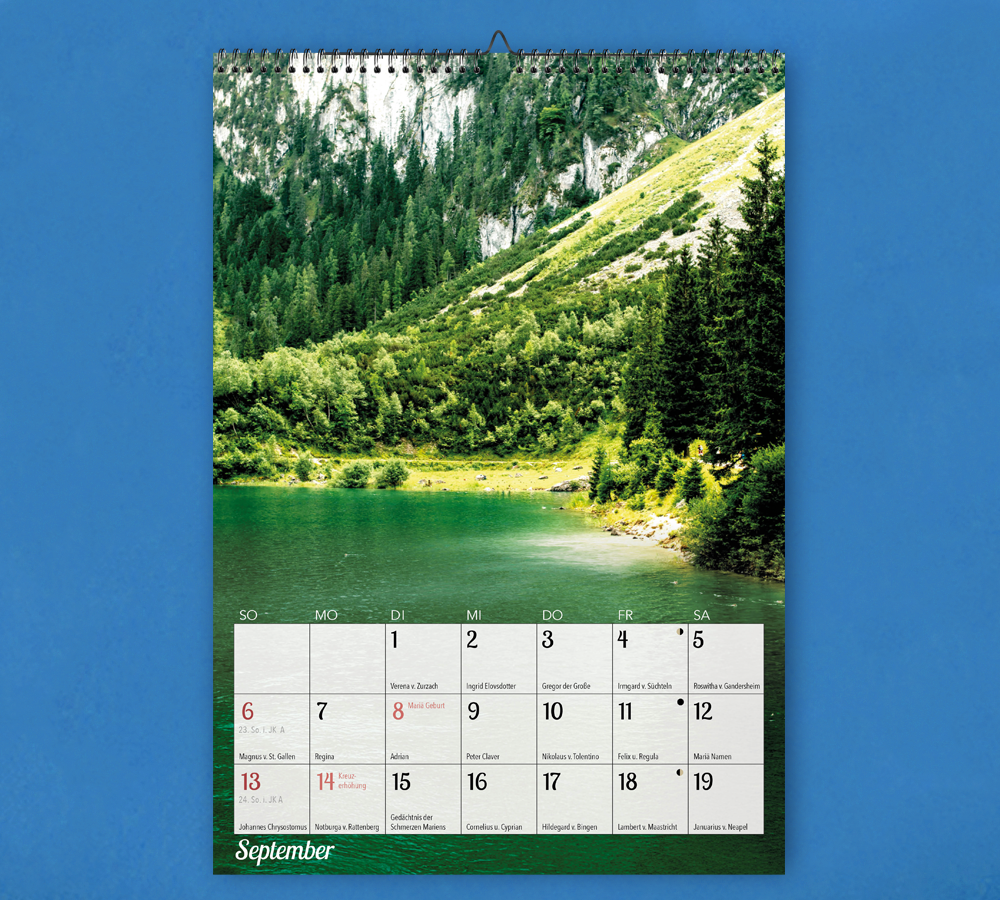 Steyler Bildkalender 2026 - DANK + FREUDE