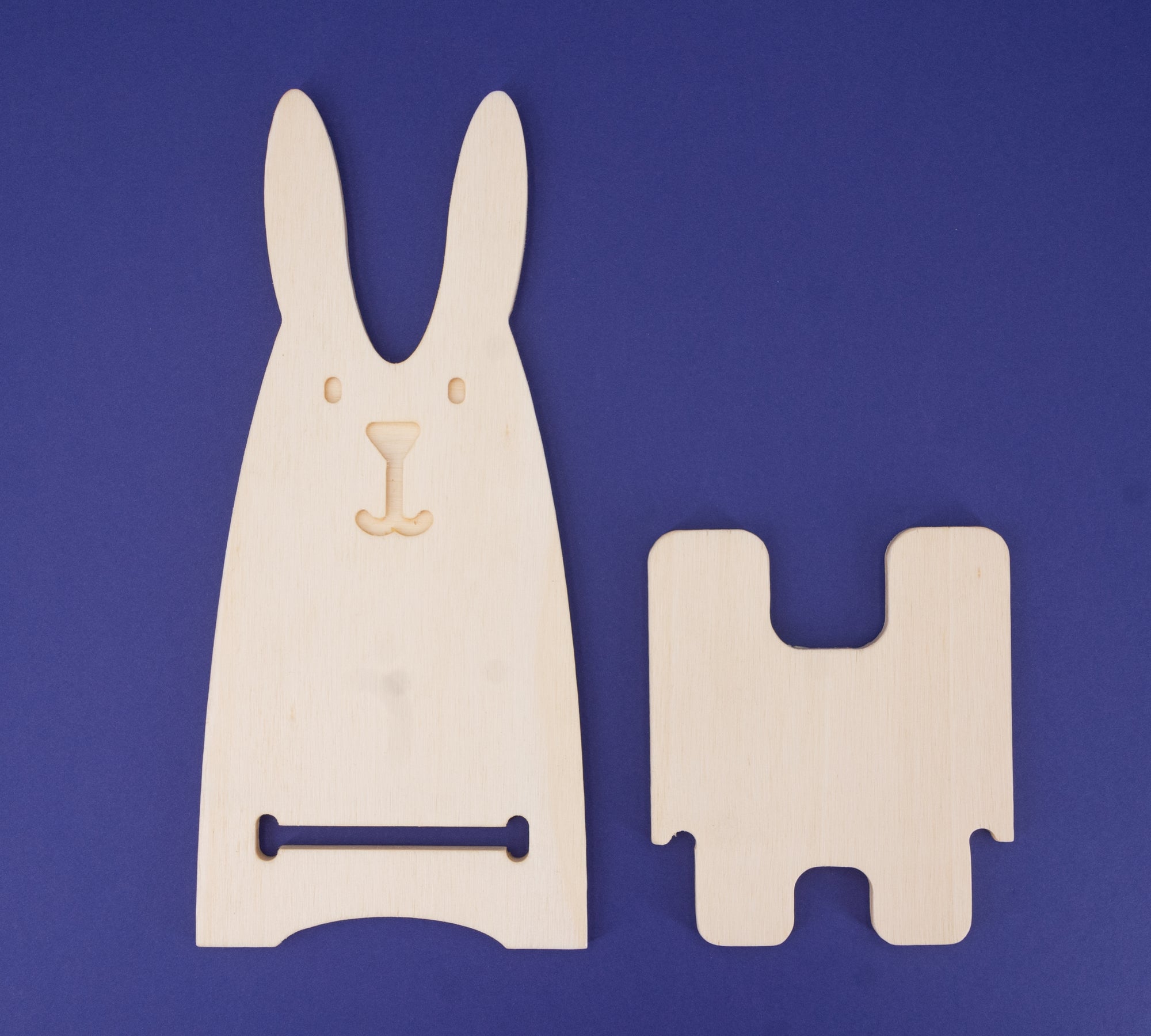 Deko-Osterhase, naturfarben