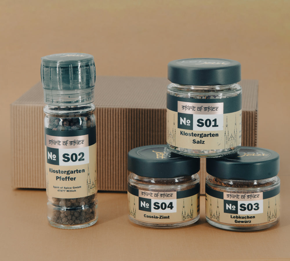 4 erlesene Gewürze im Set