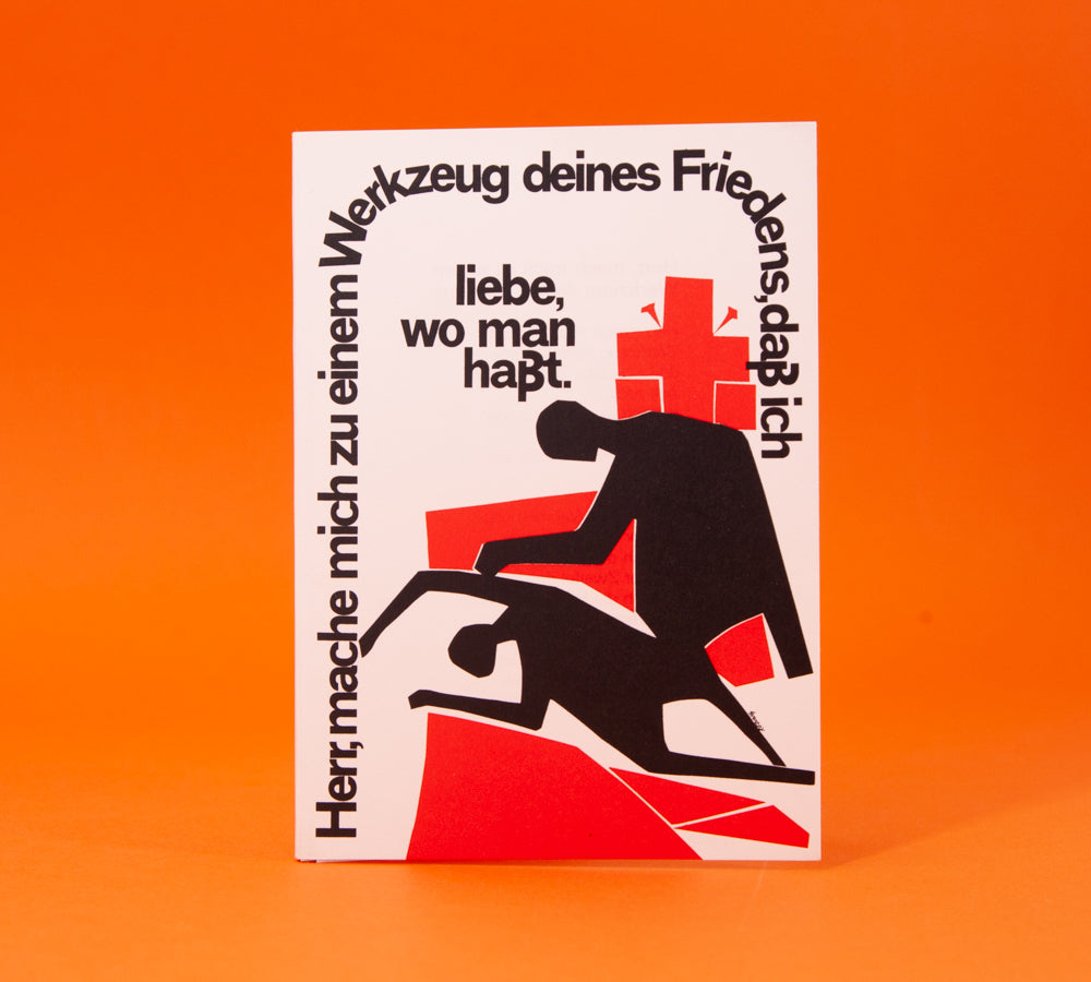 Kunst-Postkartenset "Werkzeug Deines Friedens"