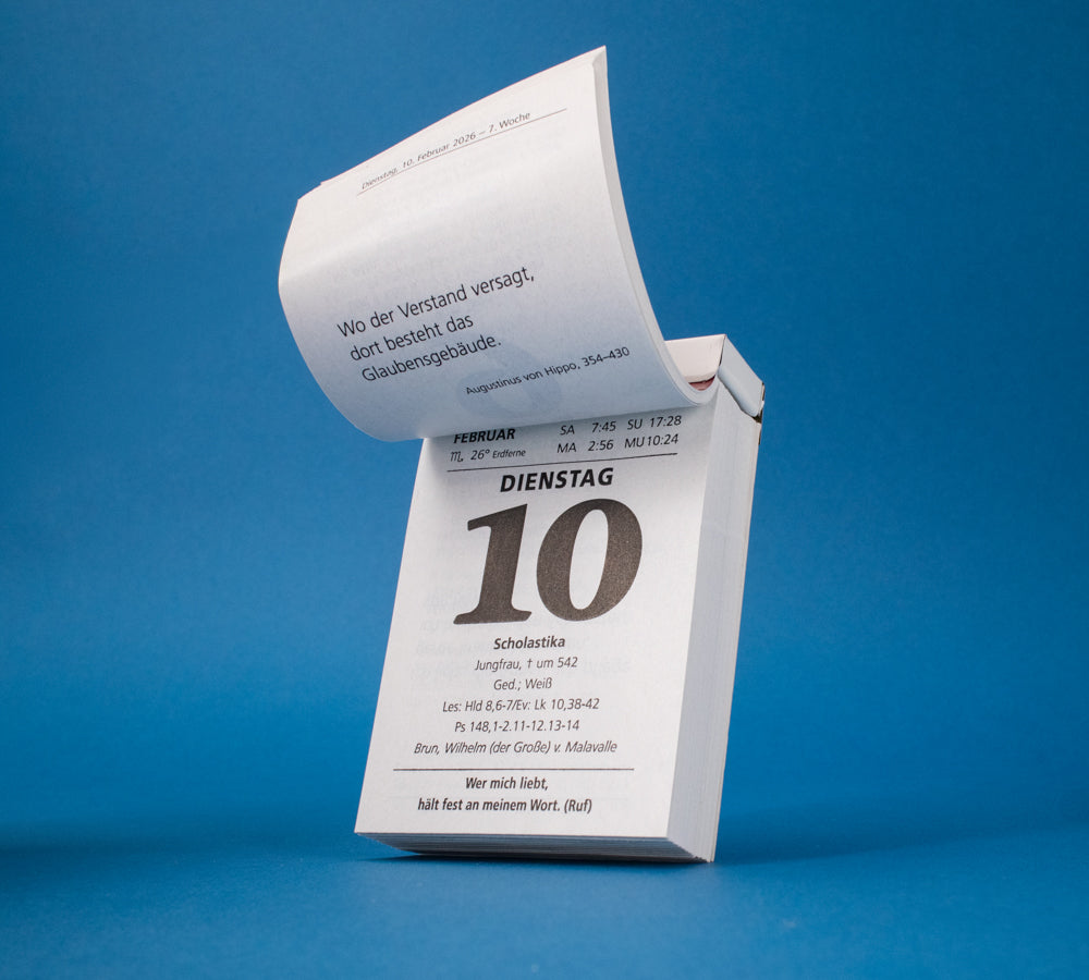 Liturgischer Kalender 2026 (einzeln oder als Set mit Rückwand)