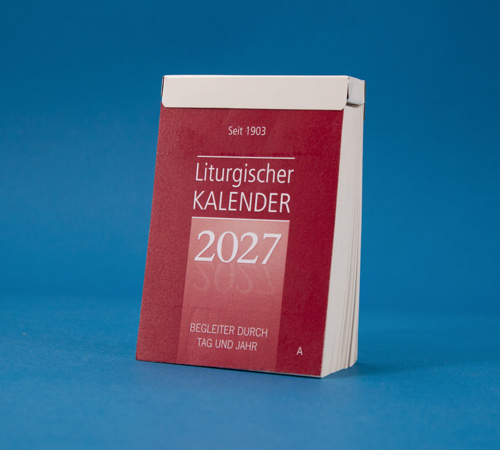 Liturgischer Kalender 2027 (einzeln oder als Set mit Rückwand)