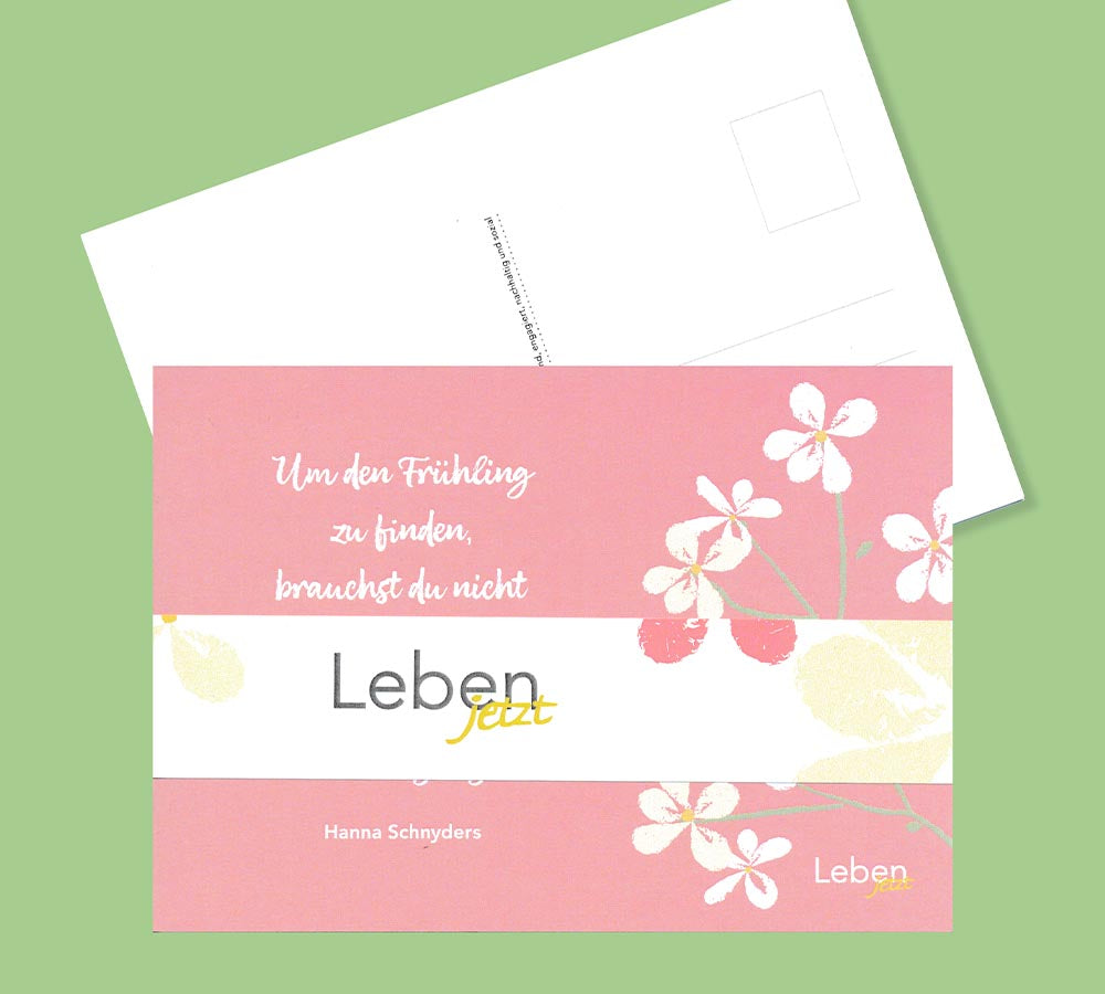 Postkarten-Set 'Leben jetzt'