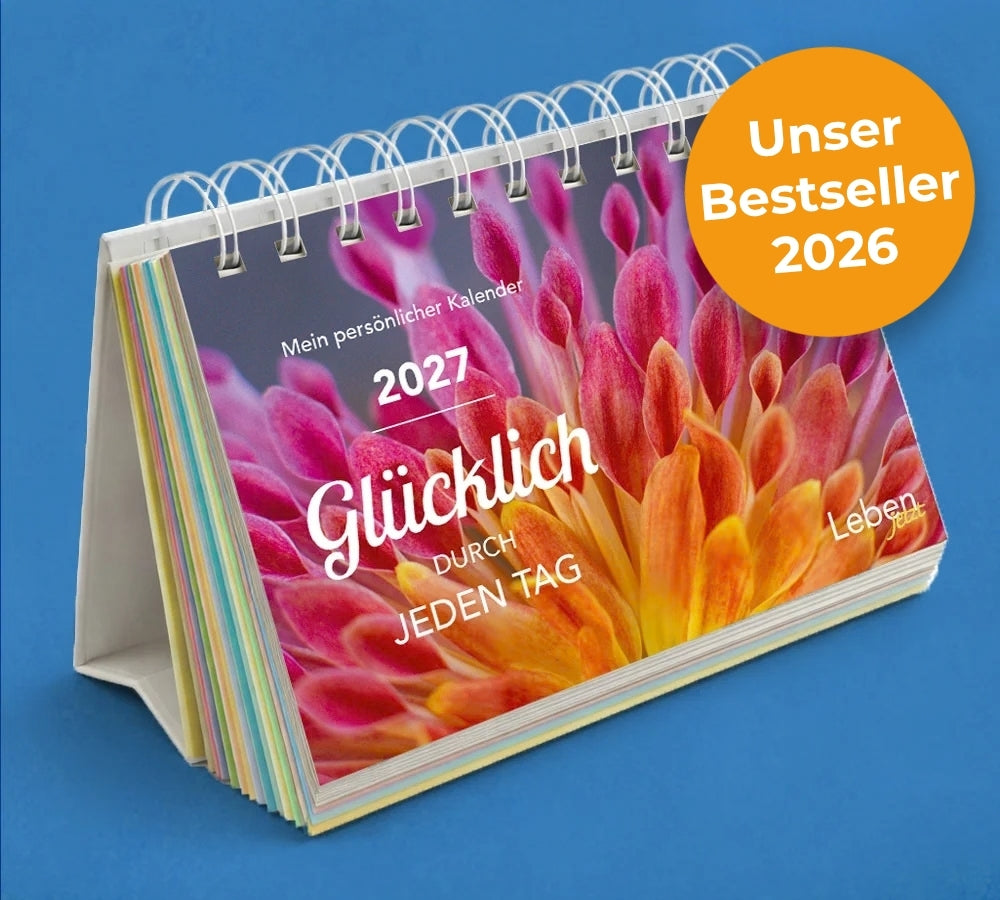 Steyler Tischkalender 2027 - GLÜCKLICH DURCH JEDEN TAG