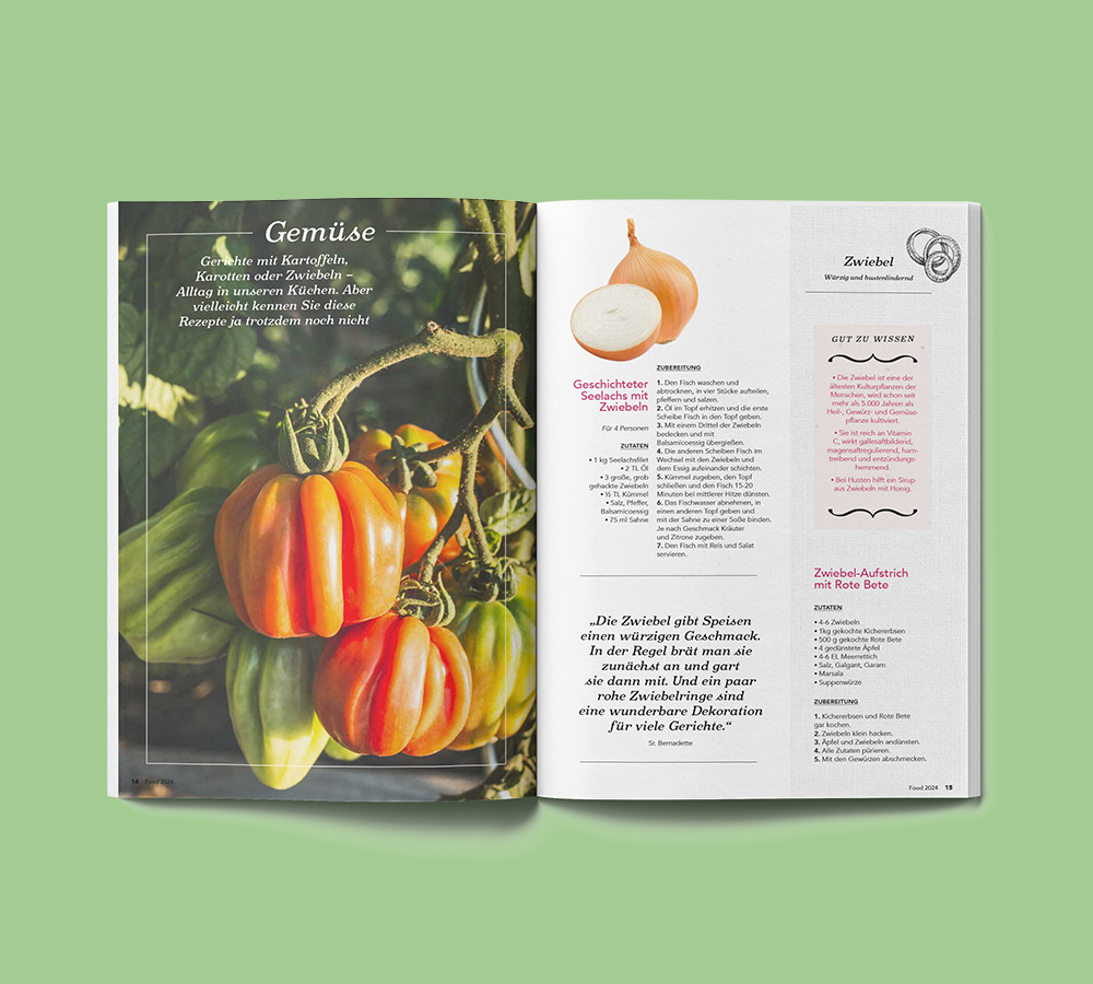 Sonderheft „Klosterrezepte zum Genießen“