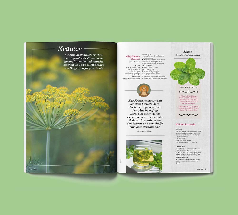 Sonderheft „Klosterrezepte zum Genießen“