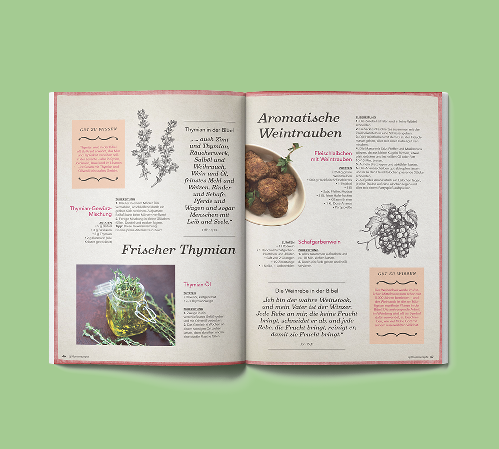 Sonderheft „Klosterrezepte zum Genießen“