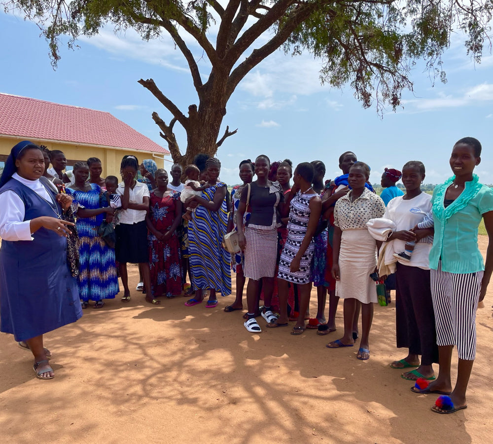 Filigraner Rosenkranz aus Uganda