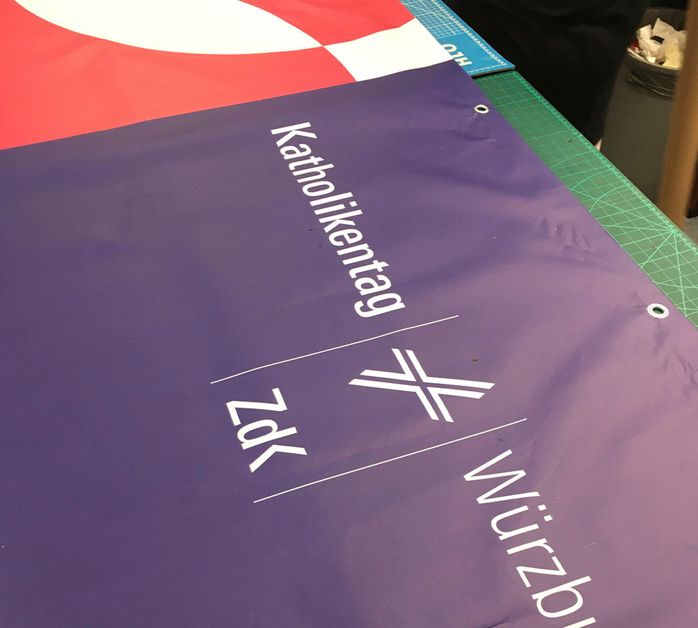 Tasche aus Planen ‚Leben jetzt‘