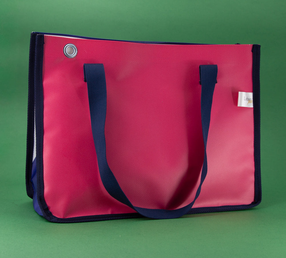 Tasche aus Planen ‚Leben jetzt‘