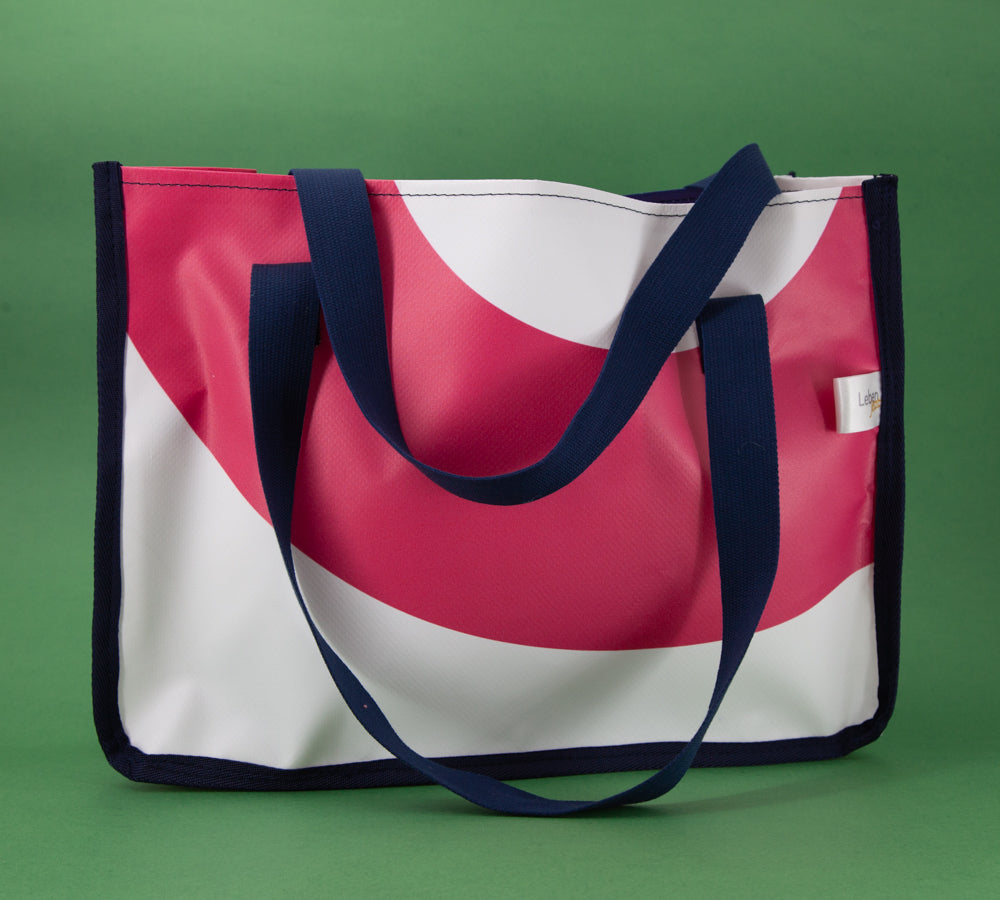 Tasche aus Planen ‚Leben jetzt‘