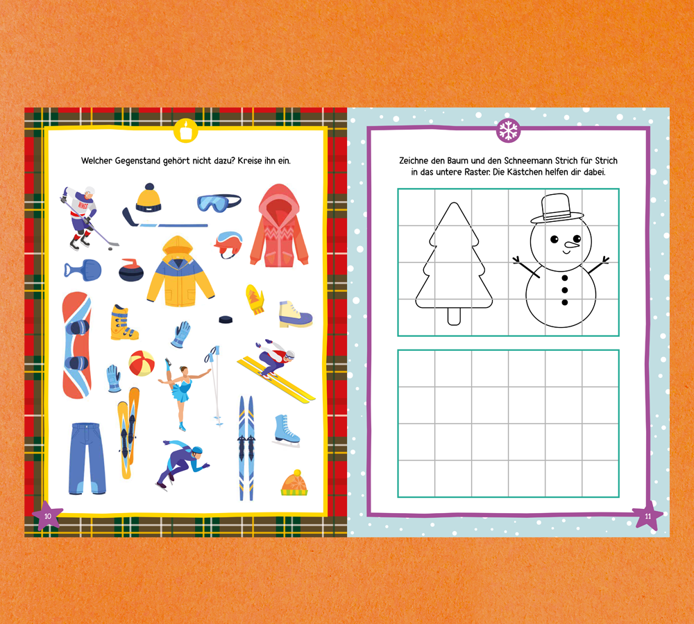 Spannende Winterrätsel für Kinder (ab 6 J.)