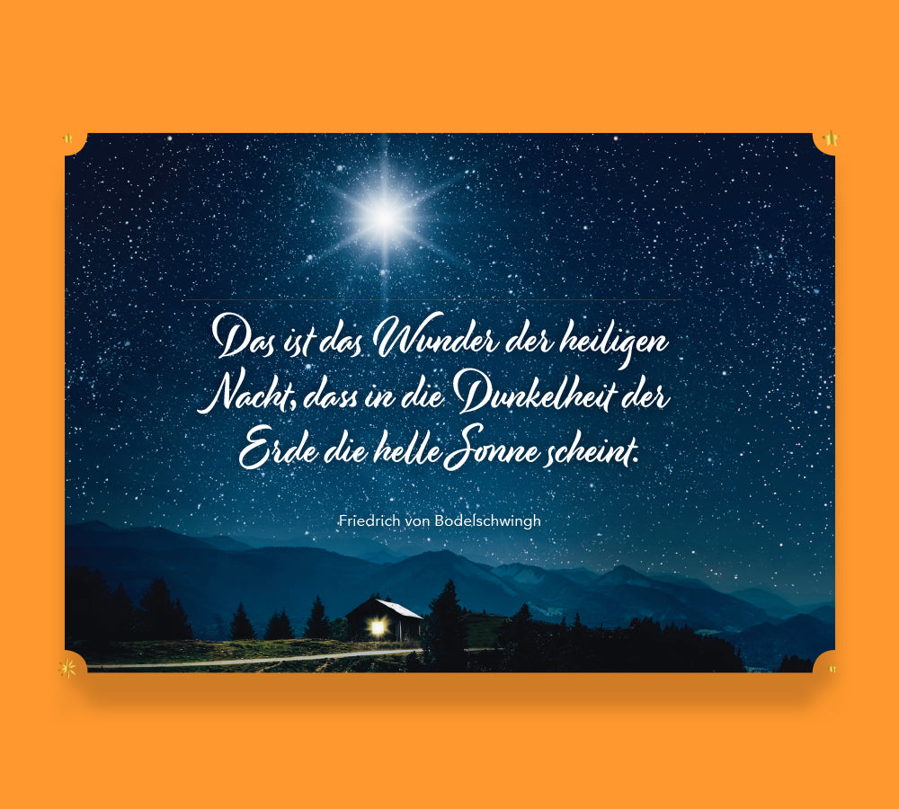 Weihnachtskarten-Set