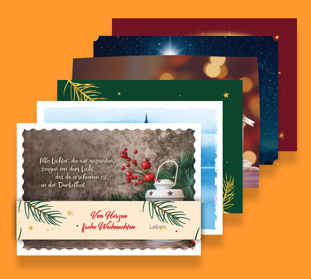 Weihnachtskarten-Set