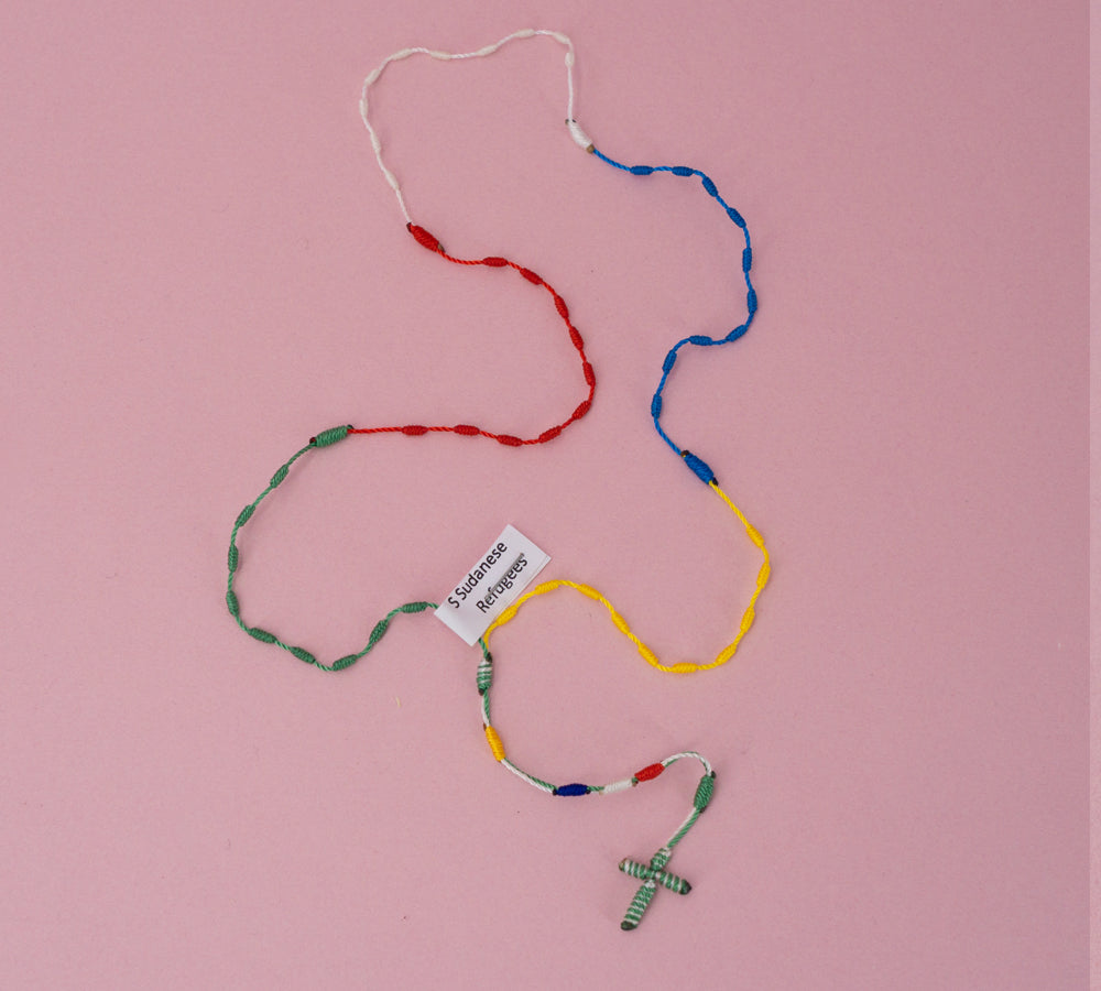 Filigraner Rosenkranz aus Uganda