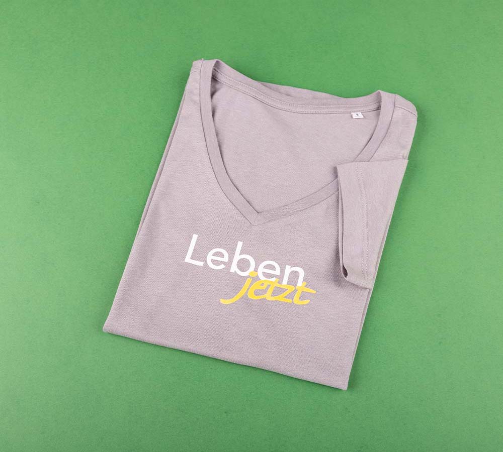 T-Shirt ‚Leben jetzt‘ (Damen)