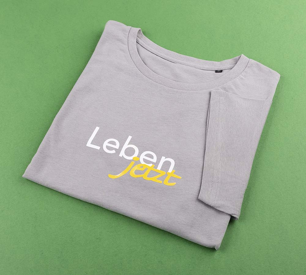 T-Shirt ‚Leben jetzt‘ (Herren)