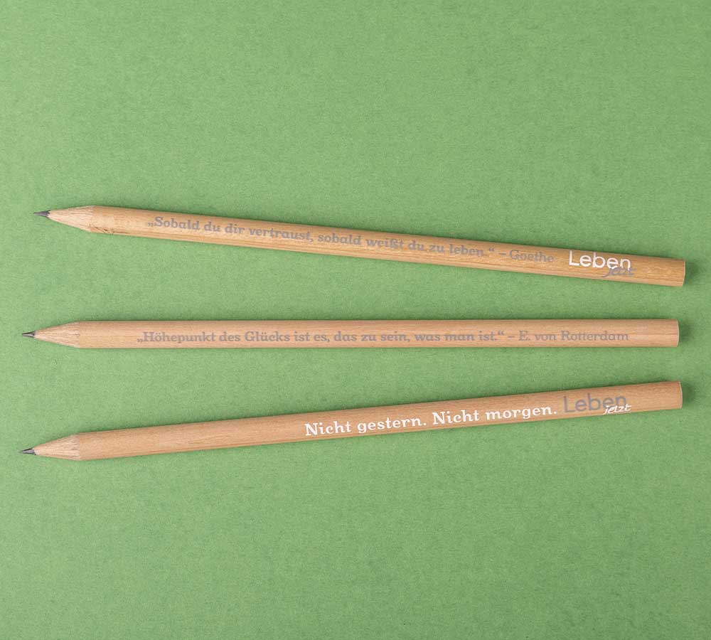 Bleistift-Set ‚Leben jetzt‘ (3 Stk.)