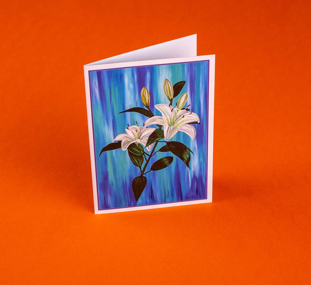 Kunst-Postkarte: Neues Leben