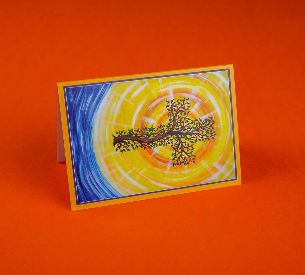 Kunst-Postkarte: Lebensbaum