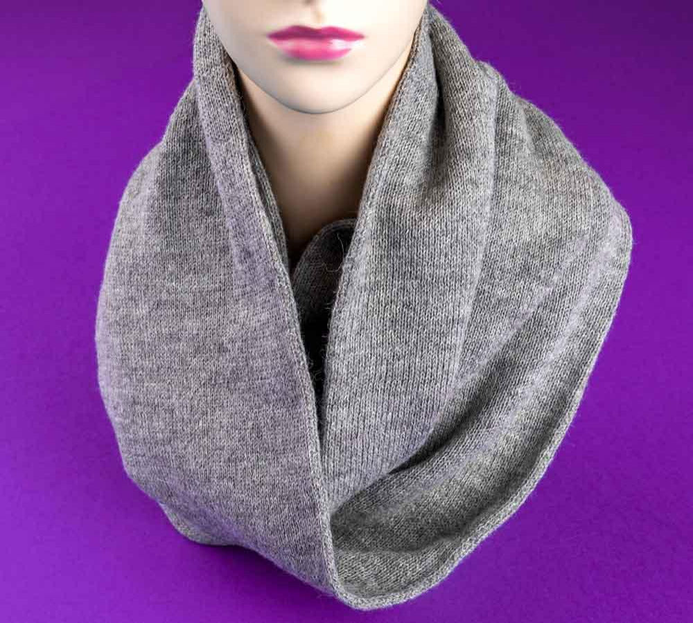 Loop oder Schal aus Alpakawolle - Handarbeit aus Bolivien