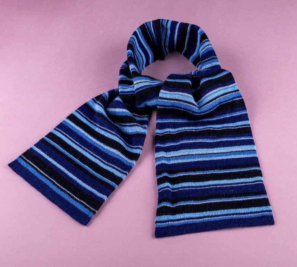 Loop oder Schal aus Alpakawolle - Handarbeit aus Bolivien