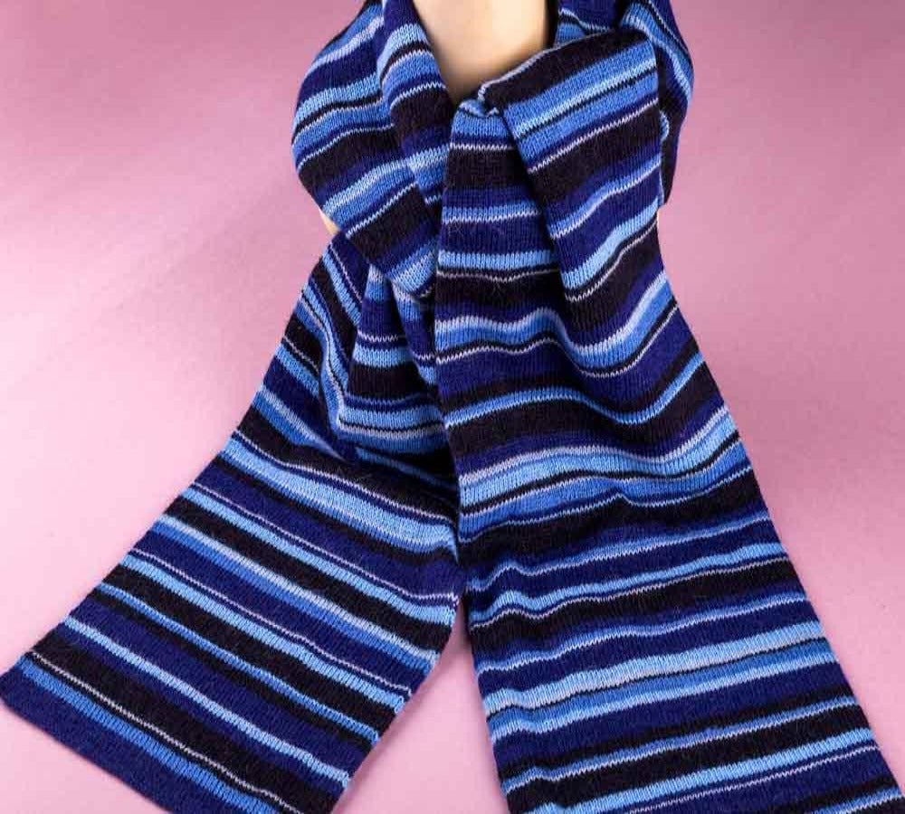 Loop oder Schal aus Alpakawolle - Handarbeit aus Bolivien