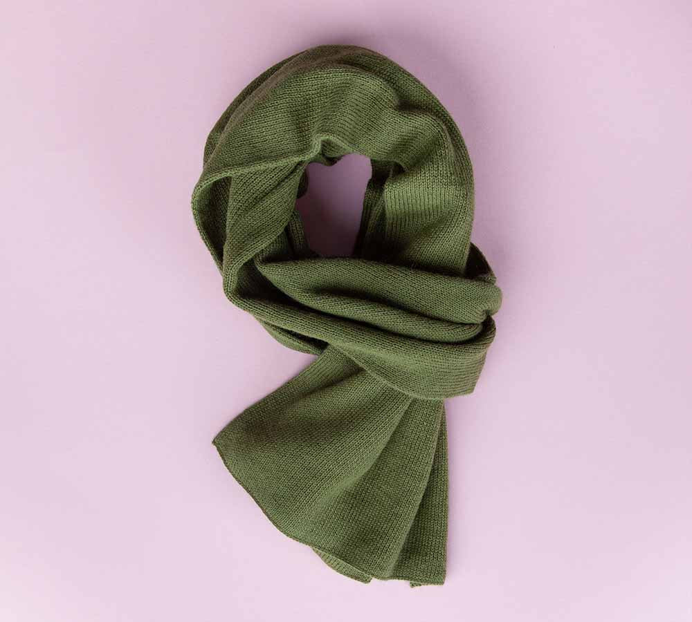 Loop oder Schal aus Alpakawolle - Handarbeit aus Bolivien