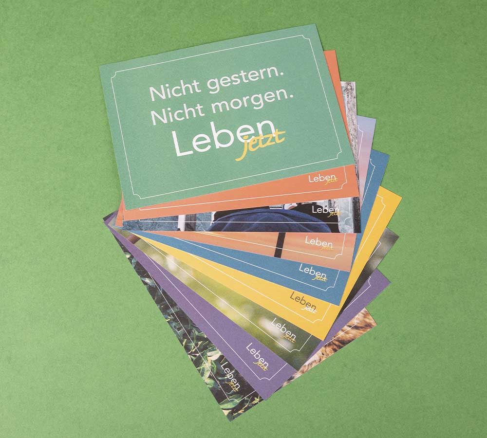 Postkarten-Set ‚Leben jetzt‘