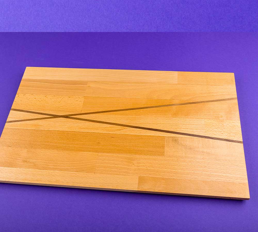 Hochwertiges XL-Holzbrett aus Buchenholz