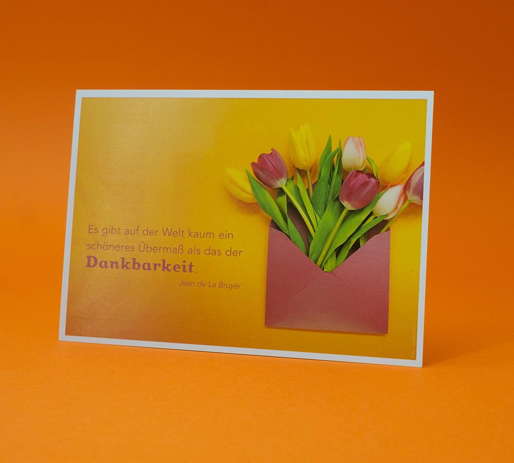 Karten "Dankbarkeit"